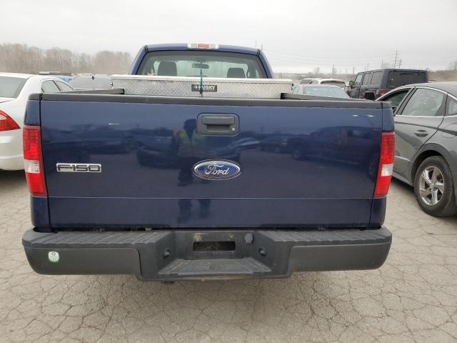 1FTRF12W68KC87115 - 2008 FORD F150 BLUE photo 6