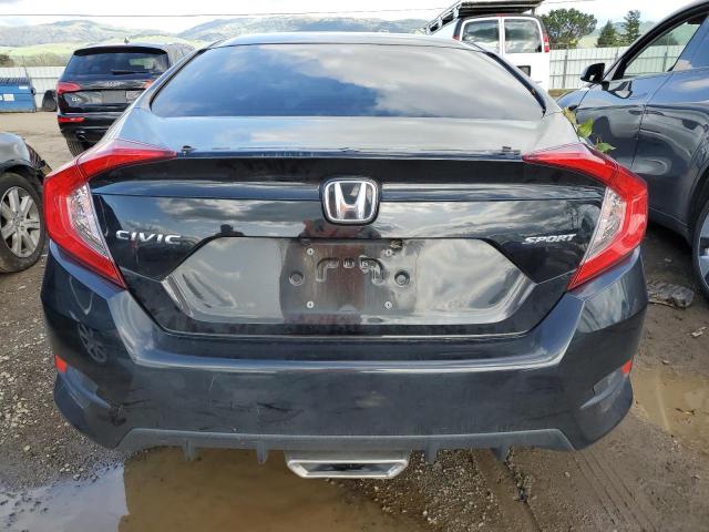 19XFC2F84KE207043 - 2019 HONDA CIVIC SPORT BLACK photo 6