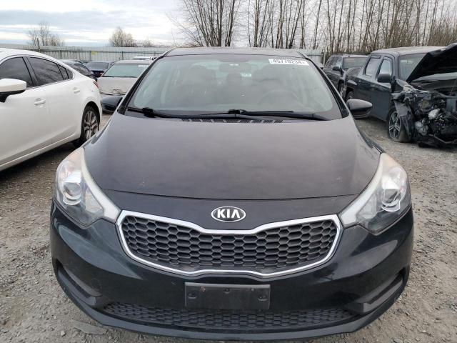 KNAFK4A68G5580834 - 2016 KIA FORTE LX BLACK photo 5