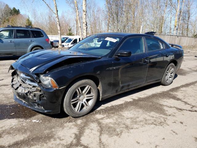 2C3CDXHGXCH174349 - 2012 DODGE CHARGER SXT BLACK photo 1