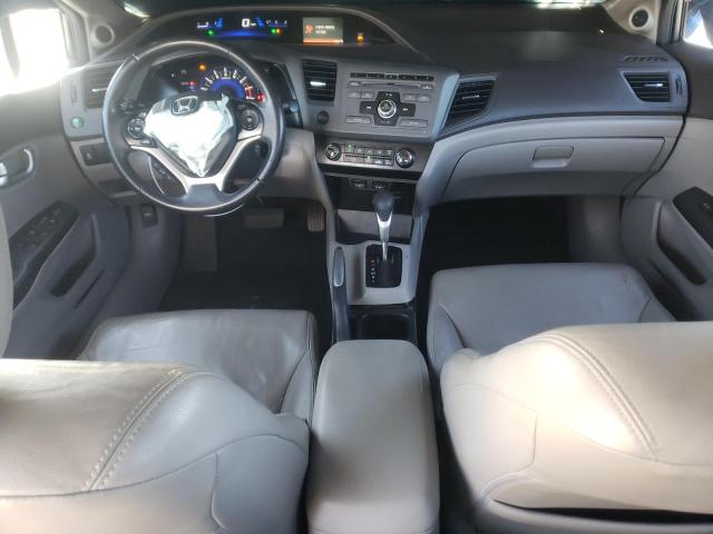 19XFB2F99CE047674 - 2012 HONDA CIVIC EXL ნაცრისფერი ფოტო 8