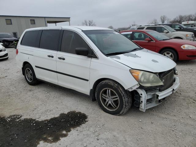 5FNRL3H26AB037840 - 2010 HONDA ODYSSEY LX WHITE photo 4