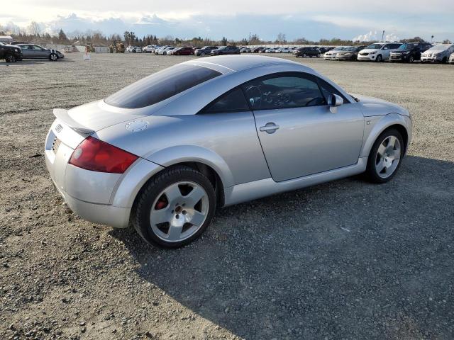 TRUWT28N421037133 - 2002 AUDI TT QUATTRO SILVER photo 3