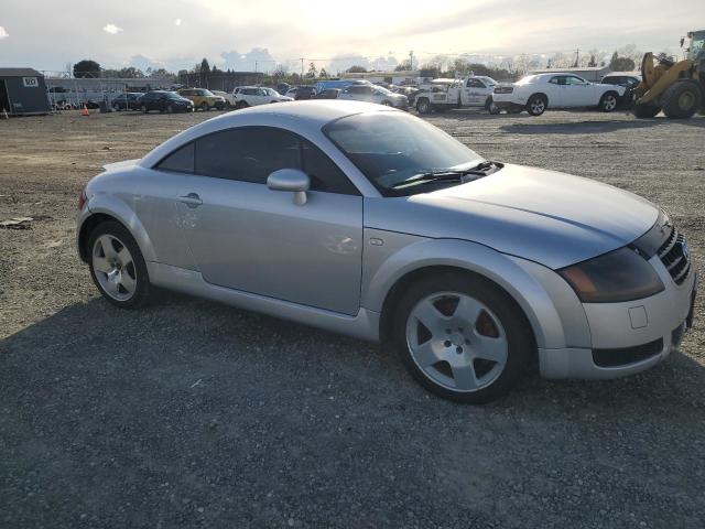 TRUWT28N421037133 - 2002 AUDI TT QUATTRO SILVER photo 4