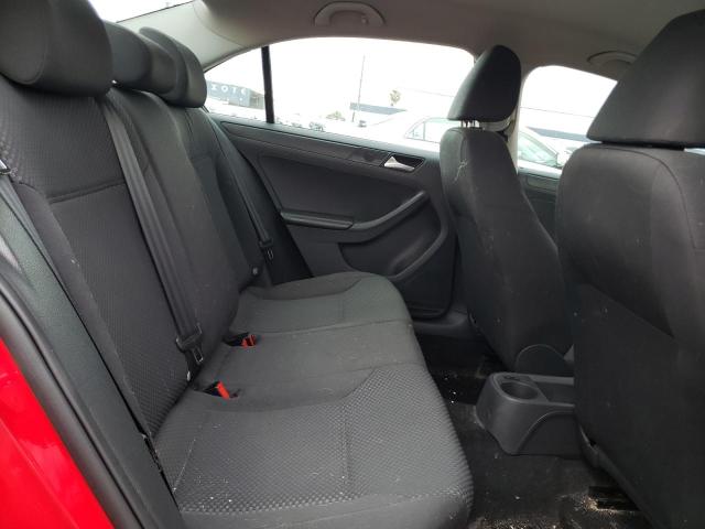 3VW2K7AJ6DM398057 - 2013 VOLKSWAGEN JETTA BASE Կարմիր լուսանկար 10