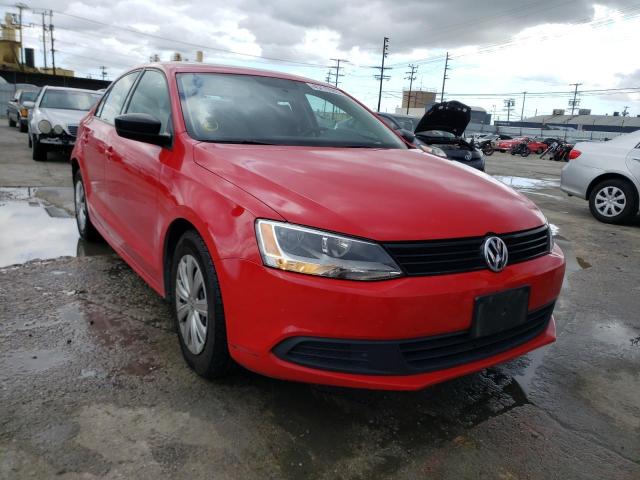 3VW2K7AJ6DM398057 - 2013 VOLKSWAGEN JETTA BASE Կարմիր լուսանկար 4