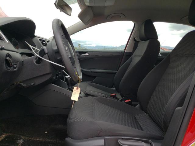 3VW2K7AJ6DM398057 - 2013 VOLKSWAGEN JETTA BASE Կարմիր լուսանկար 7