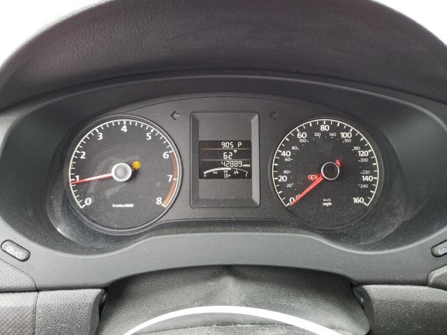 3VW2K7AJ6DM398057 - 2013 VOLKSWAGEN JETTA BASE Կարմիր լուսանկար 9