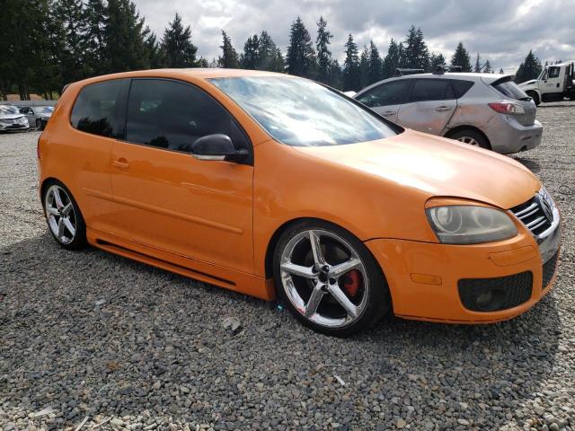 WVWFV71K87W160140 - 2007 VOLKSWAGEN NEW GTI FAHRENHEIT ORANGE photo 4