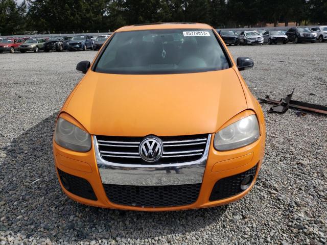 WVWFV71K87W160140 - 2007 VOLKSWAGEN NEW GTI FAHRENHEIT ORANGE photo 5