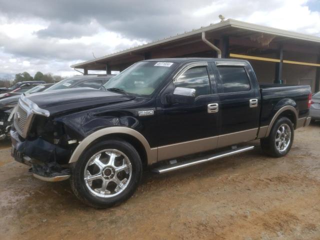 1FTPW14595KE70306 - 2005 FORD F150 SUPERCREW BLACK photo 1