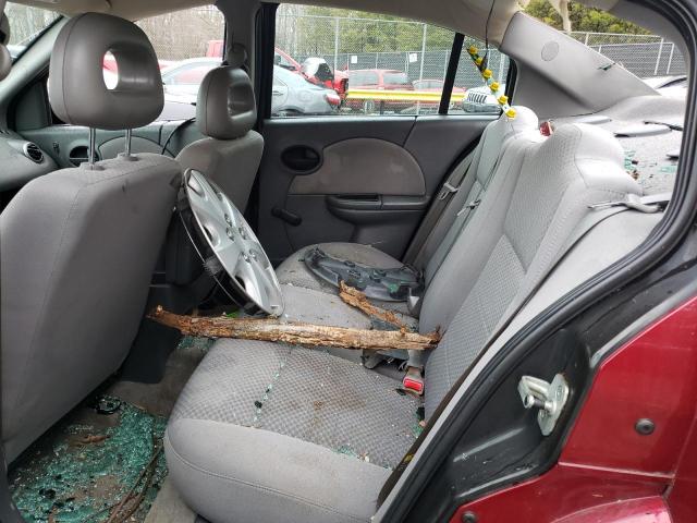 1G8AJ52F65Z115635 - 2005 SATURN ION LEVEL 2 勃艮第红 照片 10