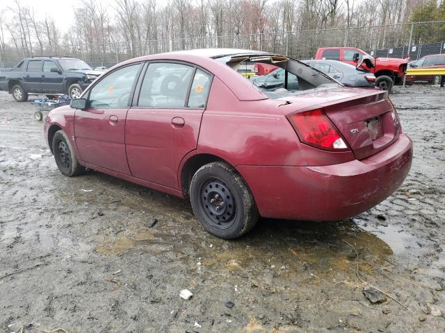 1G8AJ52F65Z115635 - 2005 SATURN ION LEVEL 2 勃艮第红 照片 2