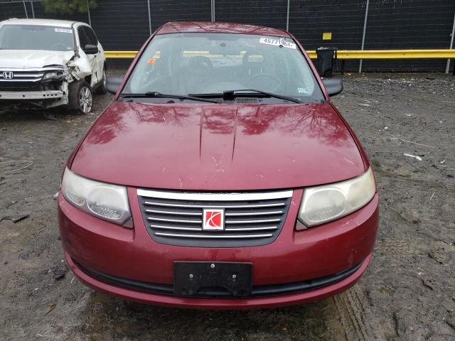 1G8AJ52F65Z115635 - 2005 SATURN ION LEVEL 2 勃艮第红 照片 5