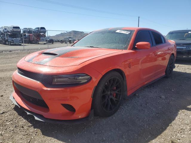 2C3CDXL90GH317503 - 2016 DODGE CHARGER SRT HELLCAT RED photo 1