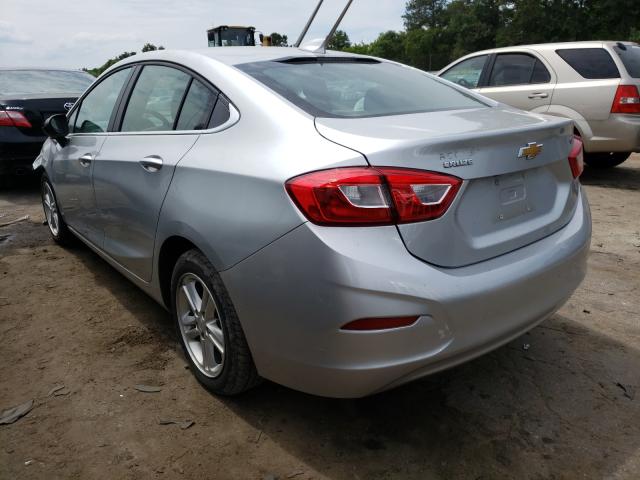 1G1BE5SM1J7154614 - 2018 CHEVROLET CRUZE LT SILVER photo 3