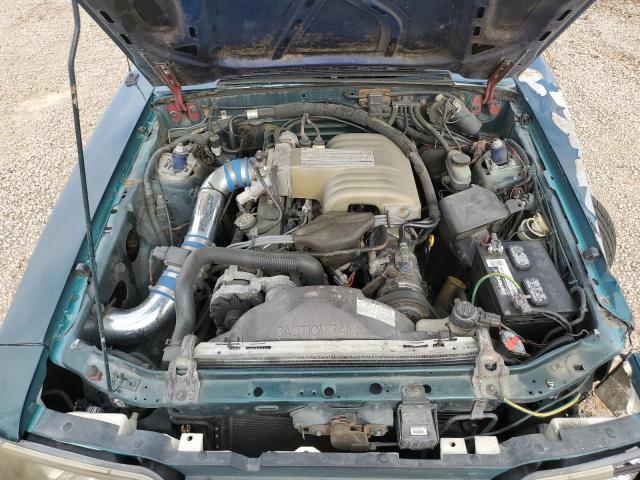 1FACP42E5MF177001 - 1991 FORD MUSTANG GT GREEN photo 11