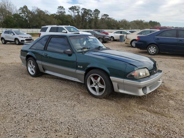 1FACP42E5MF177001 - 1991 FORD MUSTANG GT GREEN photo 4