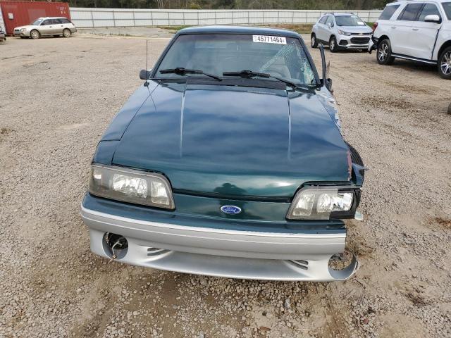 1FACP42E5MF177001 - 1991 FORD MUSTANG GT GREEN photo 5