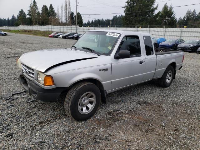 1FTYR44U62PA18168 - 2002 FORD RANGER SUPER CAB SILVER photo 1