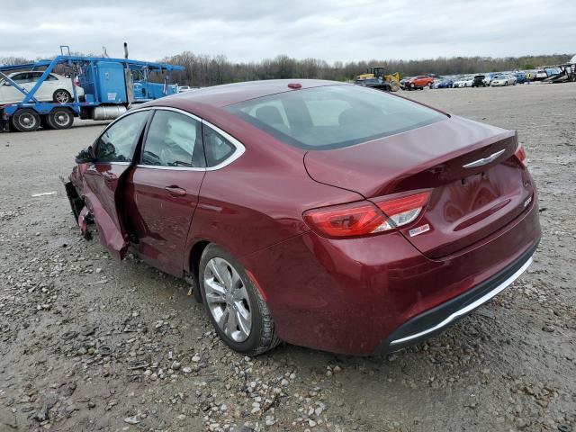 1C3CCCAB6GN108288 - 2016 CHRYSLER 200 LIMITED MAROON photo 2
