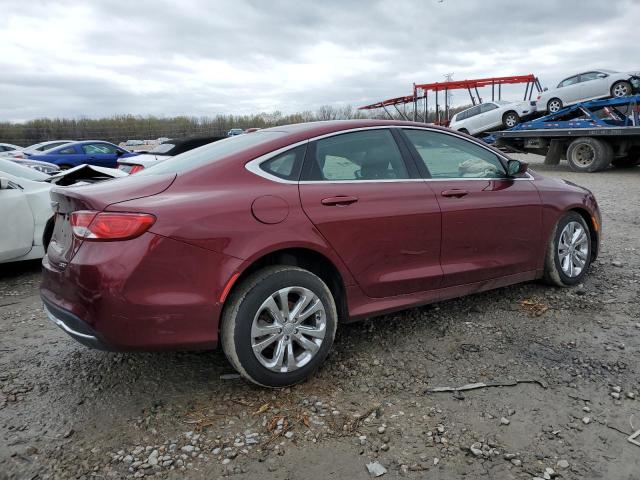 1C3CCCAB6GN108288 - 2016 CHRYSLER 200 LIMITED MAROON photo 3