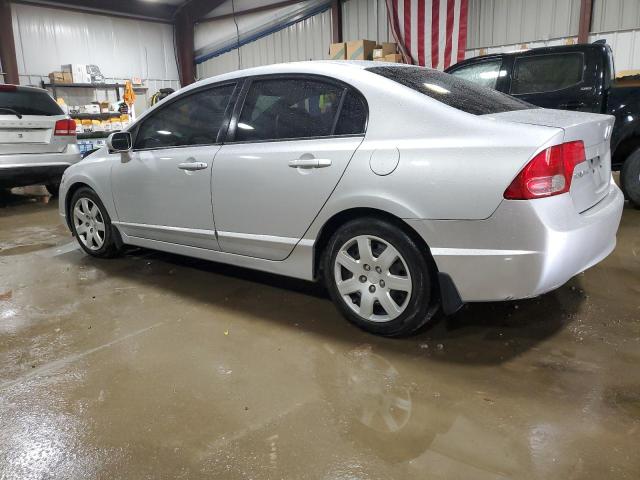 2HGFA16507H311824 - 2007 HONDA CIVIC LX SILVER photo 2