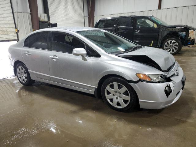 2HGFA16507H311824 - 2007 HONDA CIVIC LX SILVER photo 4