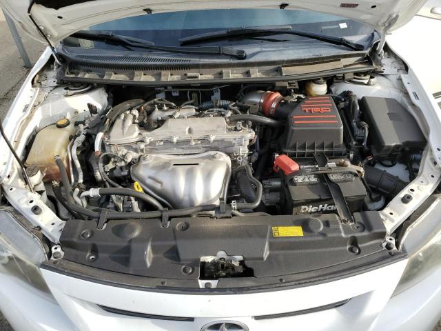 JTKJF5C72D3061498 - 2013 TOYOTA SCION TC WHITE photo 11