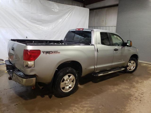 5TBBV54147S483115 - 2007 TOYOTA TUNDRA DOUBLE CAB SR5 SILVER photo 3