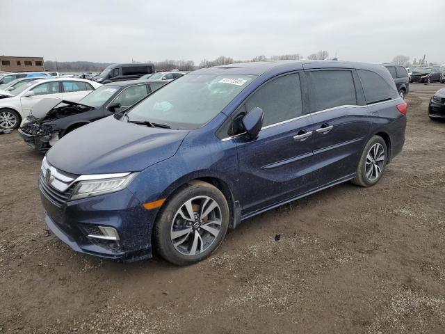 5FNRL6H96JB041157 - 2018 HONDA ODYSSEY ELITE Azul foto 1