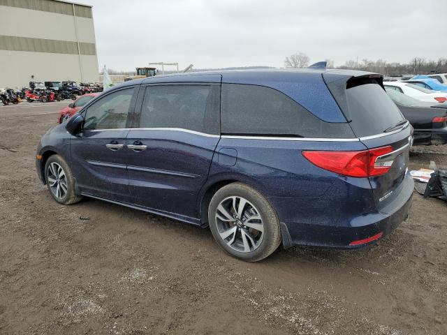 5FNRL6H96JB041157 - 2018 HONDA ODYSSEY ELITE BLUE photo 2