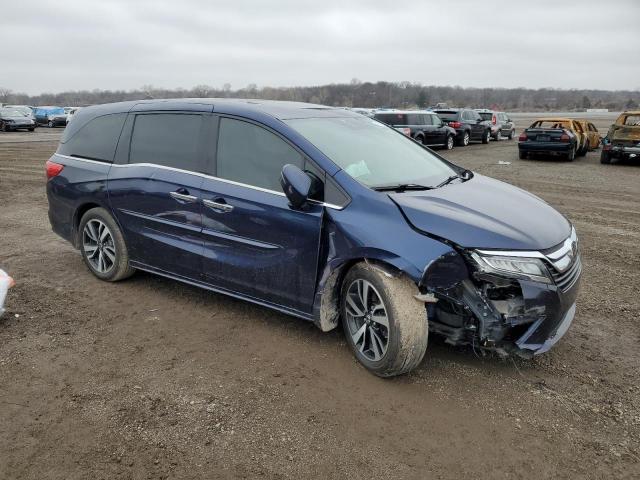 5FNRL6H96JB041157 - 2018 HONDA ODYSSEY ELITE Azul foto 4