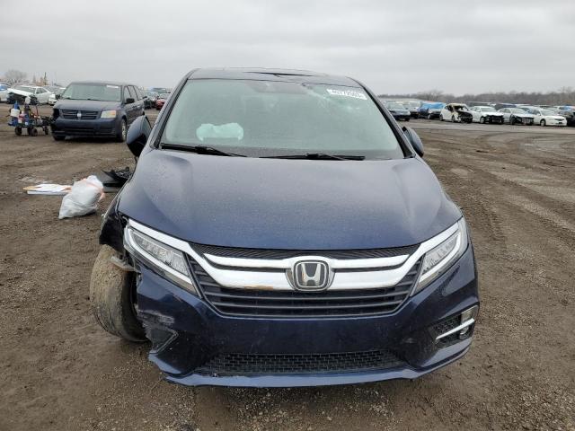 5FNRL6H96JB041157 - 2018 HONDA ODYSSEY ELITE Azul foto 5