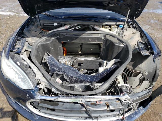 5YJSA1CN4DFP26809 - 2013 TESLA MODEL S Կապույտ լուսանկար 11