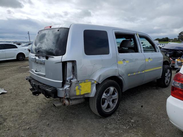 5FNYF4H58DB036678 - 2013 HONDA PILOT EXL SILVER photo 3