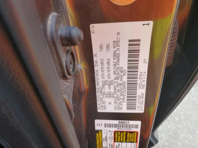 5TFRY5F12GX204930 - 2016 TOYOTA TUNDRA DOUBLE CAB SR/SR5 GRAY photo 12