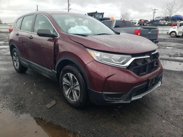 2HKRW6H39KH226678 - 2019 HONDA CR-V LX MAROON photo 4