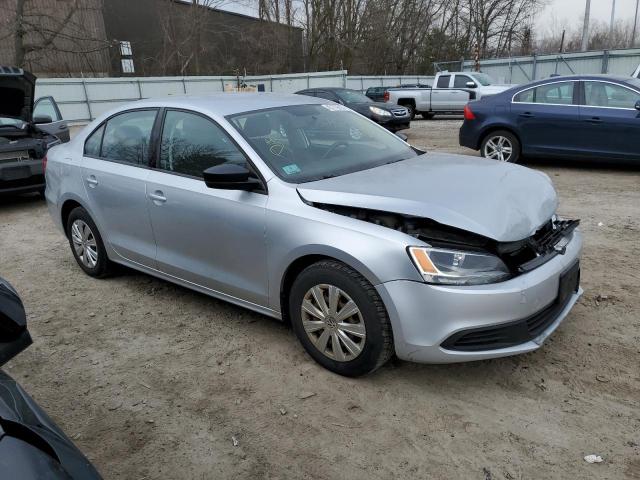 3VW2K7AJ8BM068661 - 2011 VOLKSWAGEN JETTA BASE Արծաթագույն լուսանկար 4