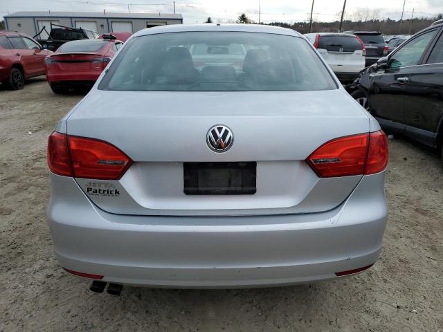 3VW2K7AJ8BM068661 - 2011 VOLKSWAGEN JETTA BASE Արծաթագույն լուսանկար 6