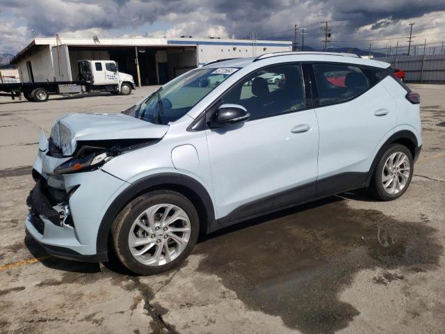 1G1FY6S08N4105266 - 2022 CHEVROLET BOLT EUV LT BLUE photo 1