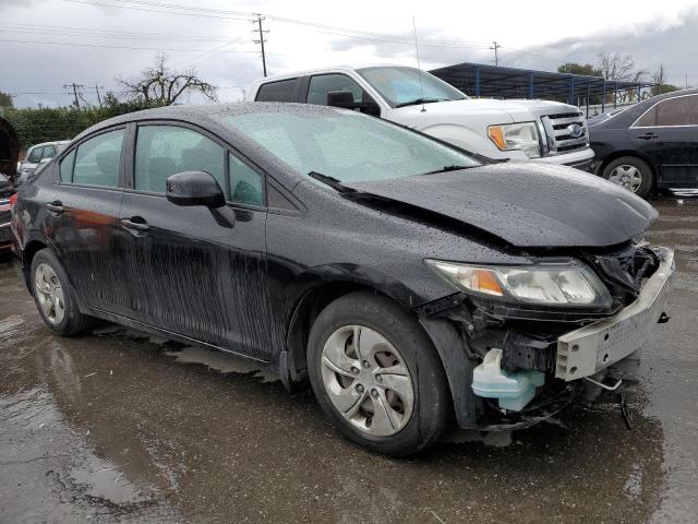 2HGFB2F59DH596392 - 2013 HONDA CIVIC LX BLACK photo 4