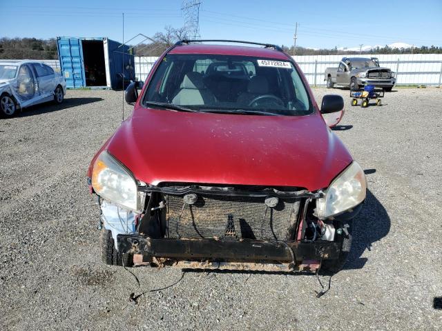 JTMBK33V886030819 - 2008 TOYOTA RAV4 RED photo 5