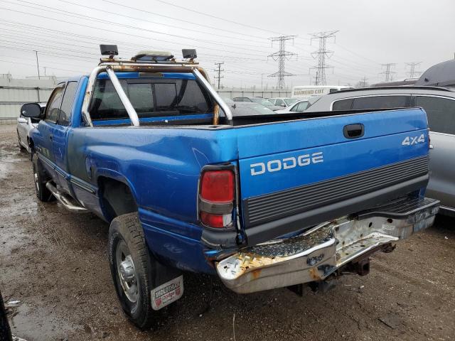 1B7KF23W2WJ190261 - 1998 DODGE RAM 2500 BLUE photo 2