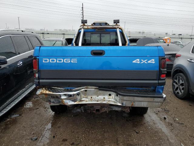 1B7KF23W2WJ190261 - 1998 DODGE RAM 2500 BLUE photo 6