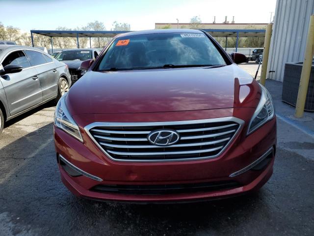 5NPE24AF2FH206555 - 2015 HYUNDAI SONATA SE BURGUNDY photo 5