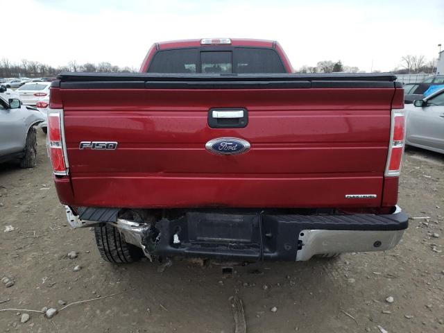 1FTFX1EF5EKF60603 - 2014 FORD F150 SUPER CAB RED photo 6