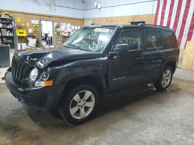 1C4NJRFB5ED863618 - 2014 JEEP PATRIOT LATITUDE BLACK photo 1