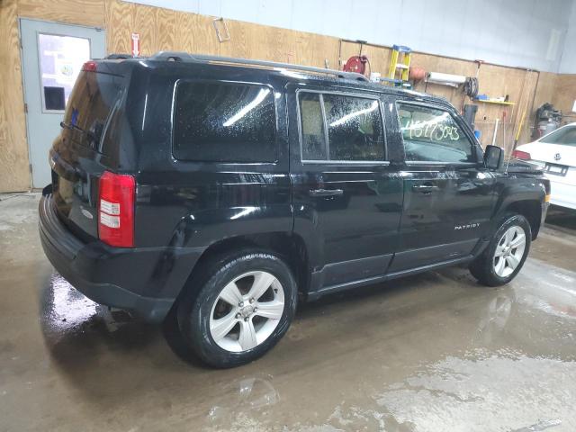 1C4NJRFB5ED863618 - 2014 JEEP PATRIOT LATITUDE BLACK photo 3