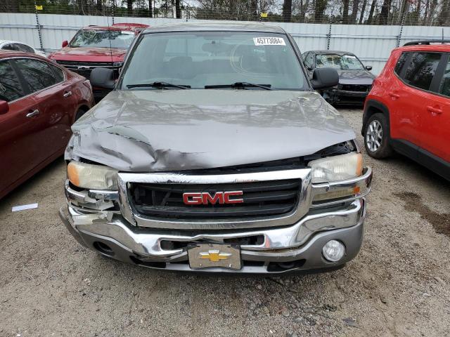 2GTEC13V961275437 - 2006 GMC NEW SIERRA C1500 SILVER photo 5